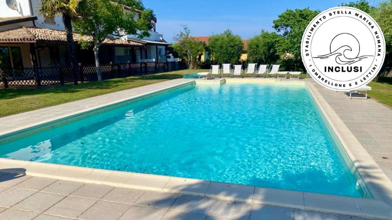 Viva3 - Numana, Ampio Trilocale In Villa Con Piscina Dış mekan fotoğraf