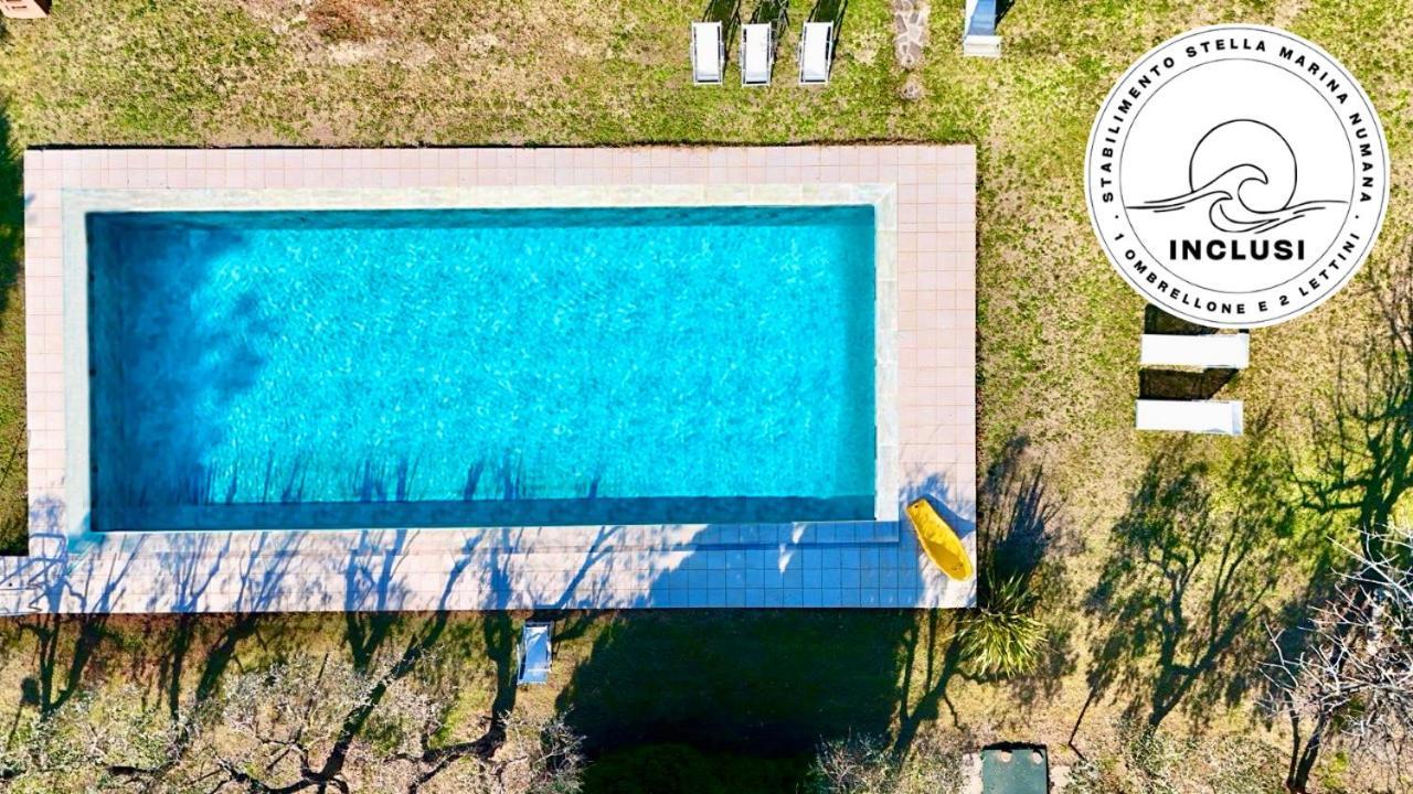 Viva3 - Numana, Ampio Trilocale In Villa Con Piscina Dış mekan fotoğraf