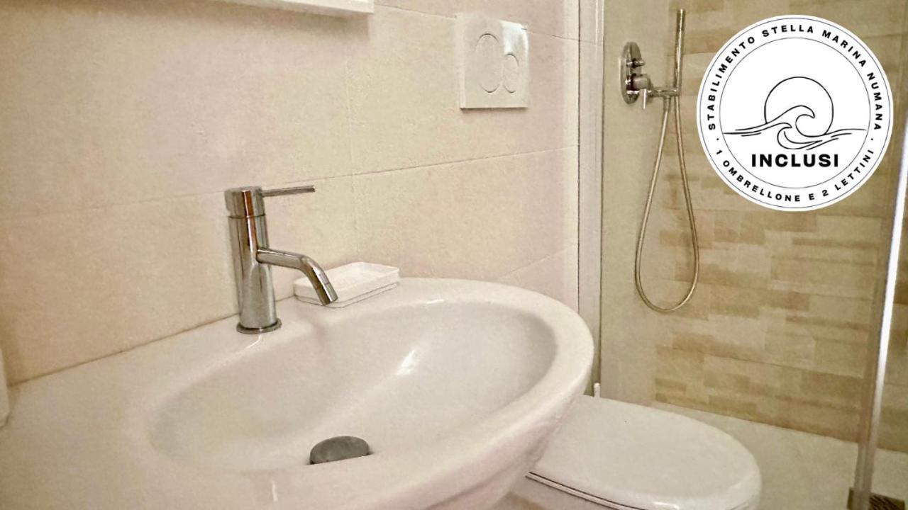 Viva3 - Numana, Ampio Trilocale In Villa Con Piscina Dış mekan fotoğraf